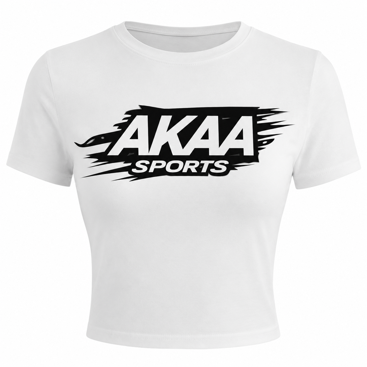 AKAA Sports Women's Cropped Logo T-Shirt - Image 7